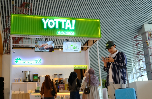 Buka Outlet di Bandara Hasanuddin Makassar, Yotta Kini Siap Ekspansi ke Surabaya