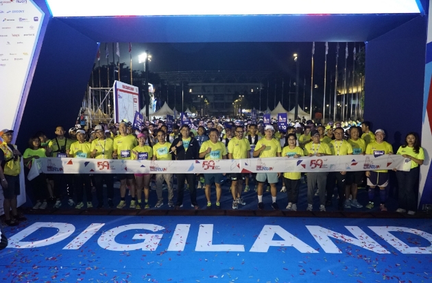 Telkom Sukses Gelar Digiland Run 2024, Diikuti 10 Ribu Pelari