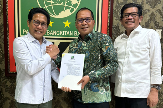 Kolom Kosong Batal, PKB Serahkan Rekomendasi Paket Danny-Azhar di Pilgub Sulsel