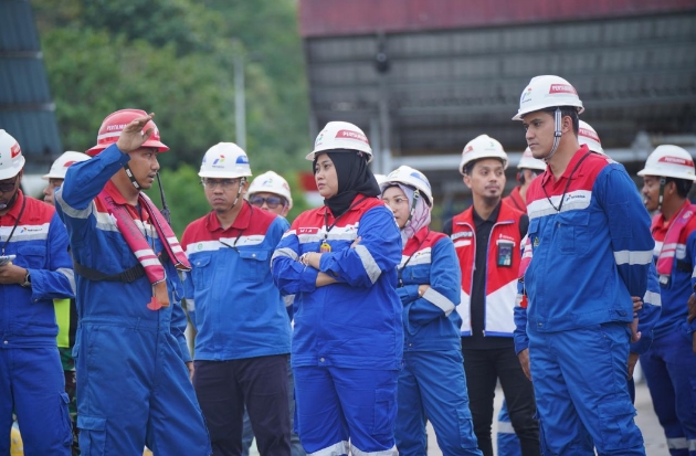 Direksi Pertamina Patra Niaga Tinjau Operasional Sejumlah Fuel Terminal di Sulawesi