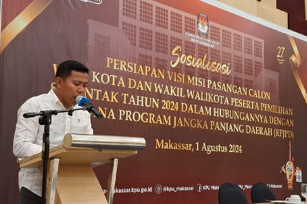 Harus Sesuai RPJPD, KPU Makassar Sosialisasi Persiapan Visi Misi dan Program Bacalon