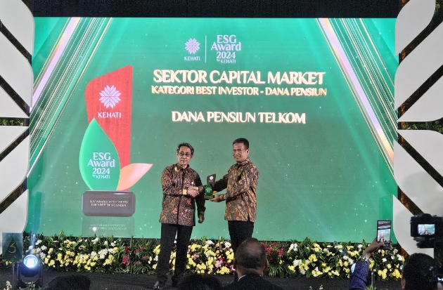 Dana Pensiun Telkom Sabet ESG Award 2024