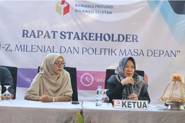 Dialog Bersama OKP, Bawaslu Sulsel Dorong Keterlibatan Anak Muda Dalam Politik