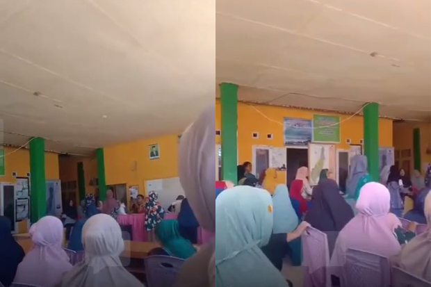 Viral Diduga Istri Kades Bagikan Beras Sambil Kampanyekan Cakada di Bantaeng