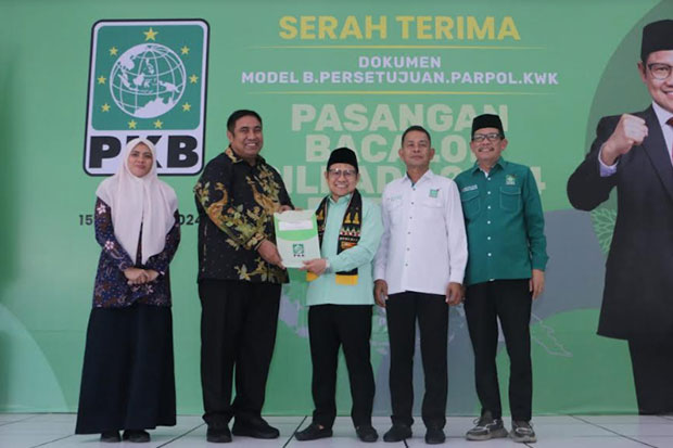 PKB Resmi Usung Pasangan Chaidir Syam-Suhartina di Pilkada Maros