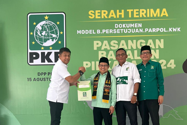 Mantap Maju Pilkada Lutim, Isrullah-Usman Kantongi B1-KWK PKB