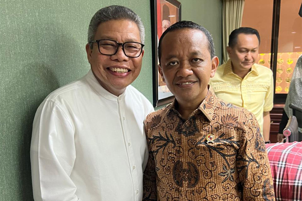 Silaturahmi dengan Bahlil, Golkar Sulsel Beri Sinyal Dukung di Munaslub