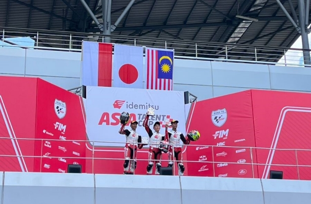 Kado HUT RI, Pembalap Binaan Astra Honda Kibarkan Merah Putih di Podium IATC Malaysia