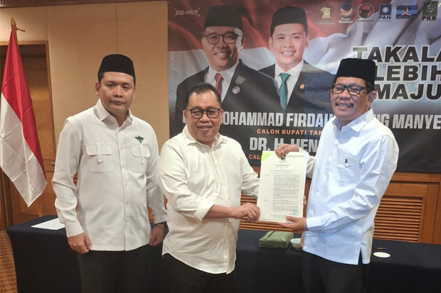 Paket Dg Manye-Hengky Kantongi Rekomendasi PKB dan Demokrat di Pilkada Takalar