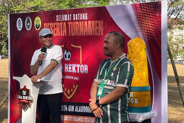 Prof Hamdan Buka Kompetisi Sepak Bola Antar Instansi Liga Rektor Cup II 2024