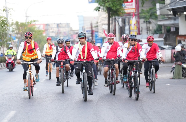 Gowes Santai Merdeka PT Semen Tonasa: Semangat Kebersamaan dan Sportivitas