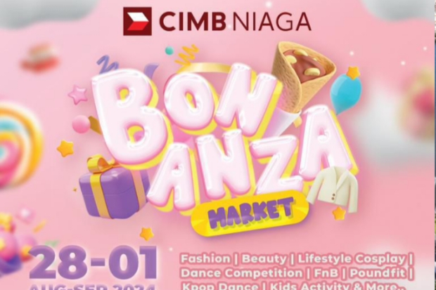 LV Project Kolaborasi CIMB Niaga Gelar Bonanza Market, Libatkan 50 Tenant