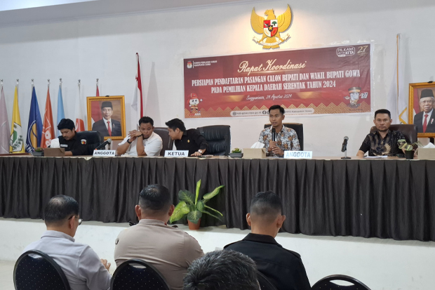 KPU Gowa Siap Terima Pencalonan Pendaftaran Paslon untuk Pilkada 2024