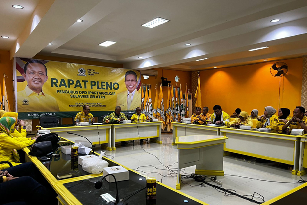 RP Urutan Pertama, Golkar Sulsel Usulkan 4 Nama Calon Waka DPRD Provinsi