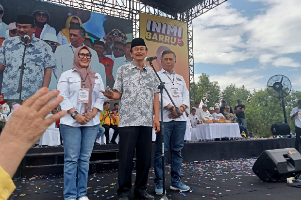 Eks Bupati dan Wabup Berada Dalam Barisan Andi Ina-Abustan di Pilkada Barru