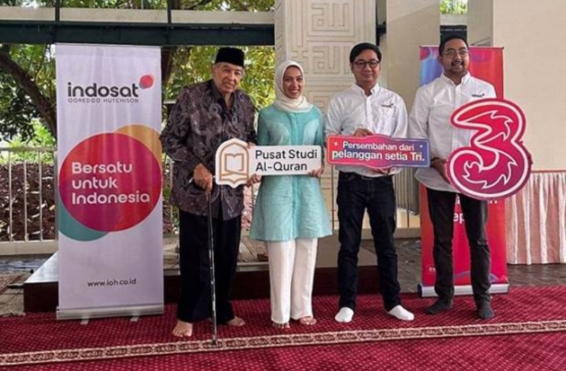 Tri Bagikan Router & Kuota Internet dari Pelanggan untuk 103 Pesantren