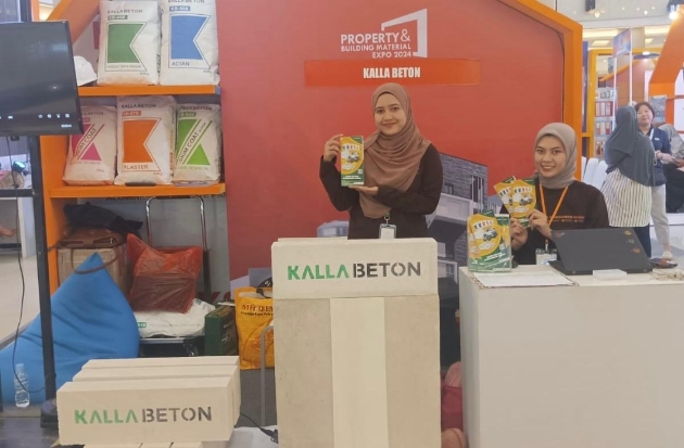 Kalla Beton Tawarkan Promo Bata Ringan pada Property & Building Material Expo 2024