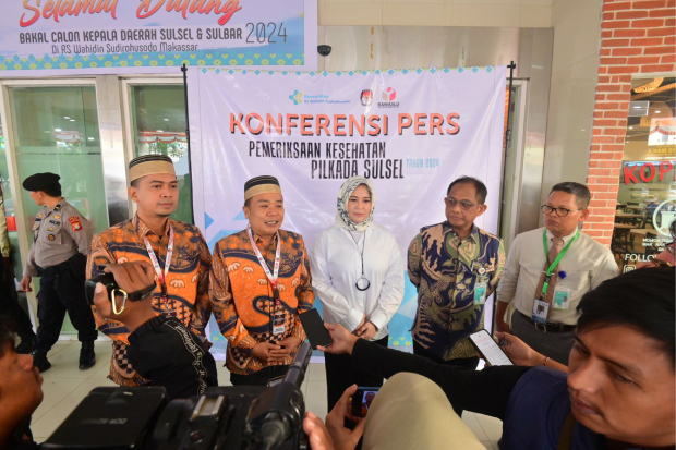 Rutin General Check-Up, Fatmawati Santai Hadapi Periksa Kesehatan Pilgub Sulsel