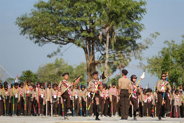 2.232 Peserta Meriahkan Jambore Cabang Gowa