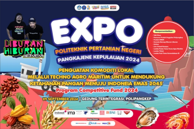 Dorong Produk Unggulan Bidang Agro Maritim, Polipangkep Gelar EXPO