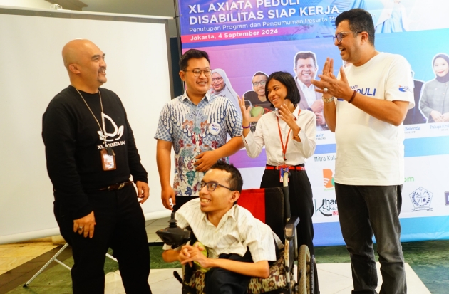 20 Penyandang Disabilitas Ikuti Program Magang di XL Axiata