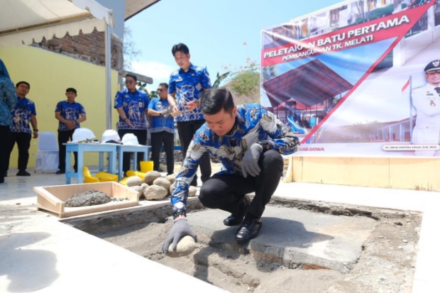 Rehabilitasi Gedung Jadi Kenang-Kenangan Adnan untuk TK Melati