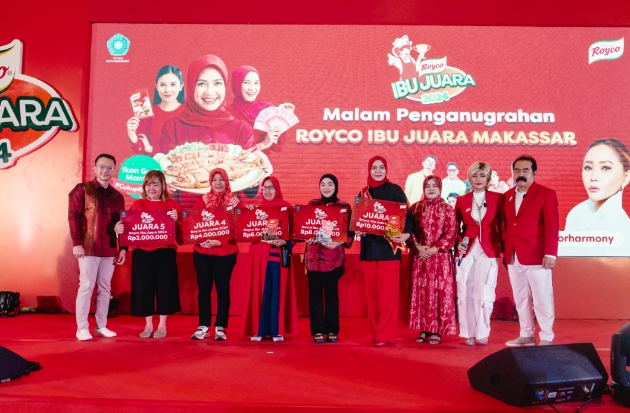 Royco dan PKK Kota Makassar Hadirkan Kompetisi Masak Terbesar dengan Ikan Bolu