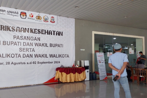 Bakal Calon Wakil Bupati Maros Pengganti, Muetazim Jalani Tes Kesehatan