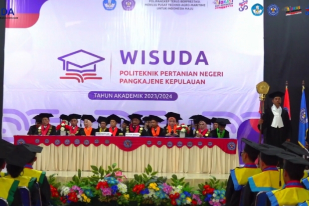 Wisuda Periode 2023/2024, Polipangkep Kukuhkan 551 Lulusan