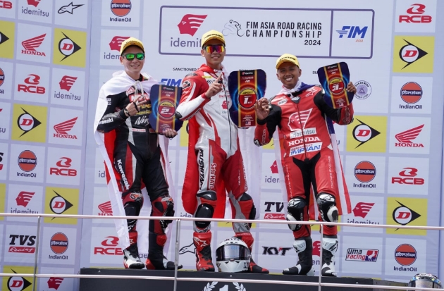 Raih Podium Tertinggi di ARRC Sepang, Pembalap Astra Honda Kokoh di Puncak Klasemen