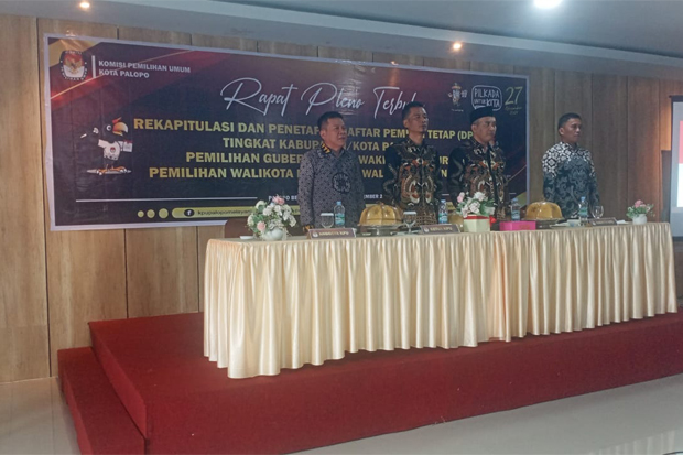 DPT Palopo Turun, KPU Tetapkan 125.572 Pemilih di Pilwalkot 2024