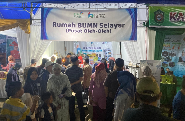 Rumah BUMN PLN Raih Omzet Puluhan Juta Rupiah di Expo UMKM Selayar