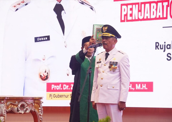 Resmi jadi Pj Bupati Sinjai, Andi Jefrianto Sampaikan Terima Kasih ke T.R. Fahsul Falah