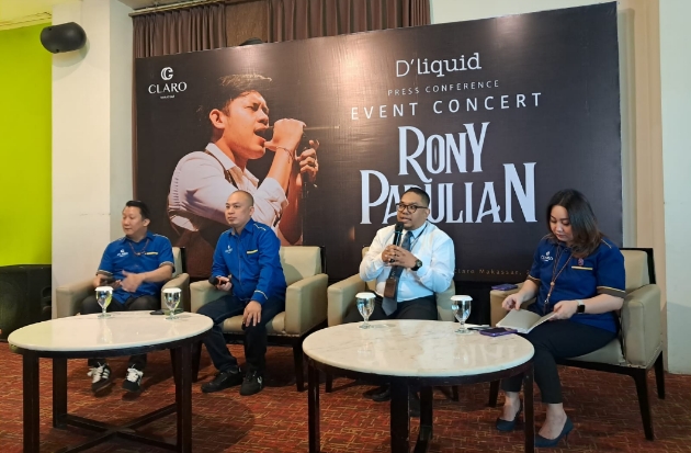 Rony Parulian Bakal Tampil di D’Liquid Claro Makassar, Tiket Hampir Ludes