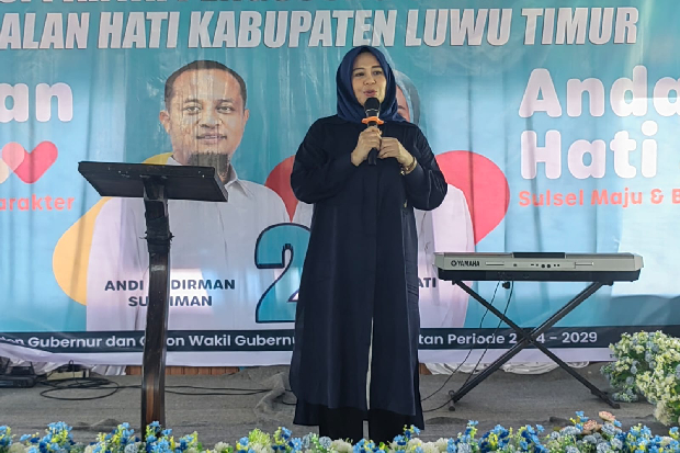 Fatmawati Rusdi: Andalan Hati dan Ibas-Puspa Wajib Menang di Luwu Timur