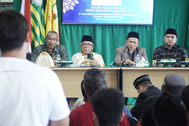 Disambut Hangat, Appi Jabarkan Visi Misi di Hadapan Pengurus Muhammadiyah Makassar