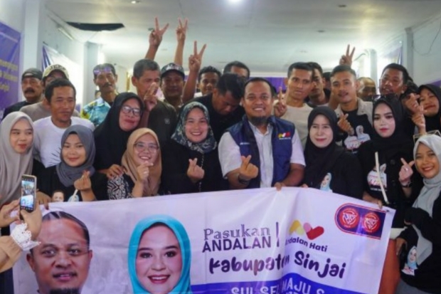 Safari Politik Andi Sudirman dan Fatmawati, Luwu Timur dan Sinjai Jadi Basis Kuat