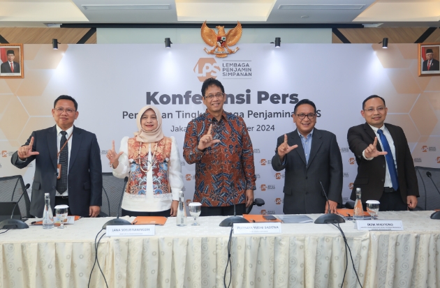 LPS Pertahankan Suku Bunga Penjaminan Bank Umum 4,25% dan BPR 6,75%