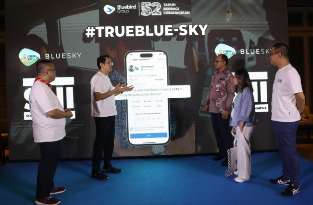 Kampanye TrueBlue-Sky, Komitmen Bluebird Wujudkan Mobilitas Ramah Lingkungan