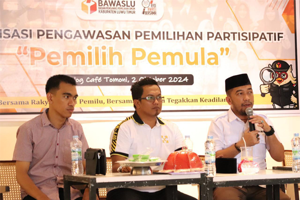 Bawaslu Luwu Timur Ajak Pemilih Pemula Lawan Politik Uang di Pilkada 2024