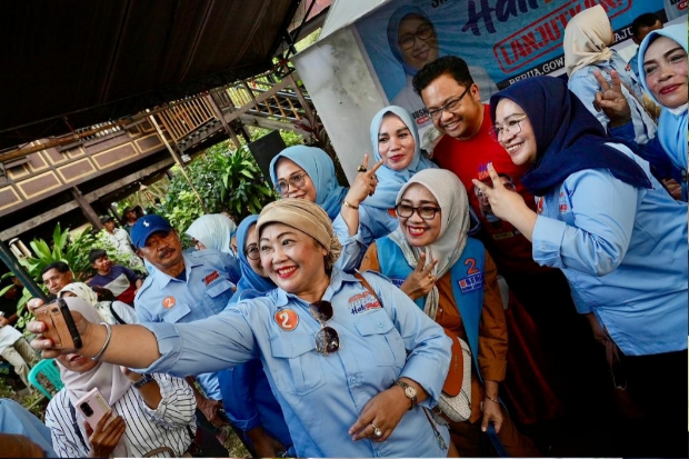 Penggerak Srikandi Adnan Purichta Dukung Penuh Husniah - Darmawangsyah di Pilkada