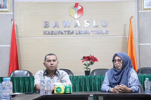 Bawaslu Lutim Terima Kunjungan Pjs Bupati, Bahas Persiapan Pilkada dan HUT Sulsel