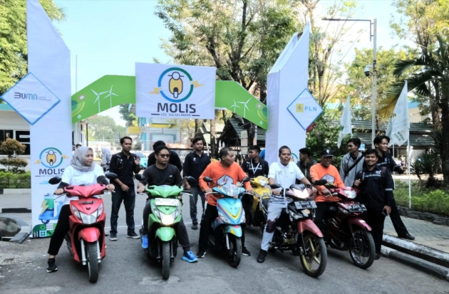 Pelatihan Konversi & Parade Motor Listrik, Cara PLN Kebut Ekosistem EV di Sulsel