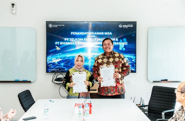 TelkomGroup Perkuat Digitalisasi Maritim Lewat Pemanfaatan Satelit Merah Putih 2