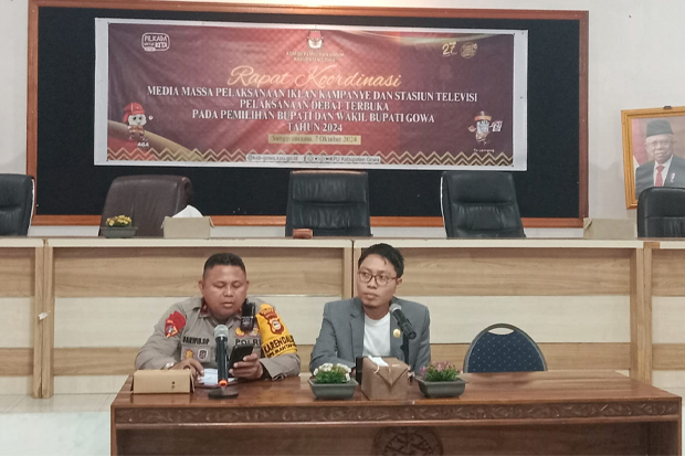 KPU Gowa Gelar Rapat Koordinasi Terkait Iklan Kampanye di Media pada Pilkada 2024