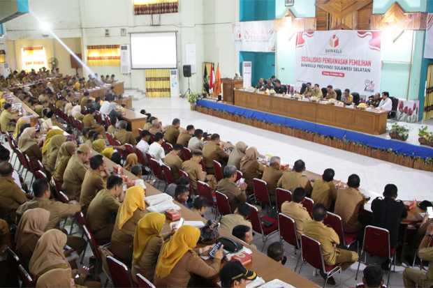 Sosialisasi Pengawasan, Bawaslu Sulsel Dorong ASN Punya Kesadaran Kolektif Jaga Netralitas