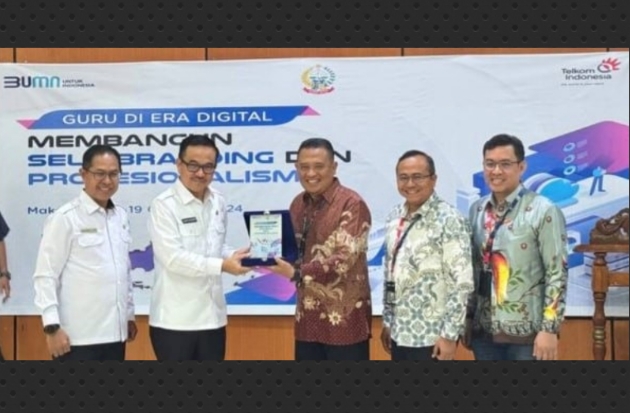 Telkom Tingkatkan Kompetensi 350 Guru di Sulsel Lewat Pelatihan Digital