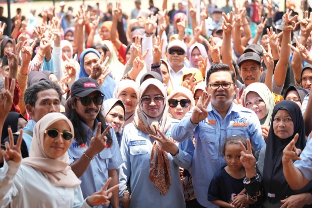 Siap Menangkan Hati Damai, Ribuan Warga Manuju Siap Bergerak Massif