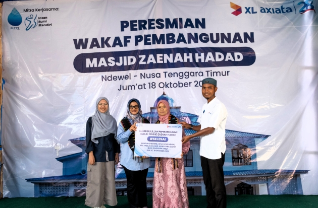 Majelis Taklim XL Axiata Bangun Masjid Hingga Pelosok