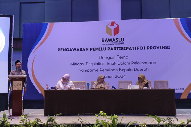 Bawaslu Sulsel Ingatkan Paslon Jangan Libatkan Anak dalam Kampanye Pilkada 2024